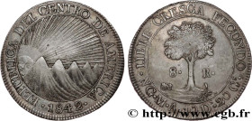 CENTRAL AMERICAN REPUBLIC
Type : 8 Reales 
Date : 1842 
Mint name / Town : Guatemala 
Metal : silver 
Millesimal fineness : 900  ‰
Diameter : 39  mm
O...