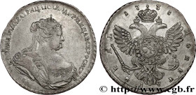RUSSIA - ANNA
Type : 1 Rouble  
Date : 1738 
Mint name / Town : Saint Petersbourg 
Quantity minted : - 
Metal : silver 
Millesimal fineness : 802  ‰
D...