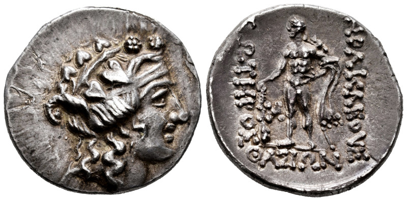 Thrace Islands. Thasos. Tetradracma. 148 BC. (Sng Cop-1039). (S-1759). Anv.: Hea...