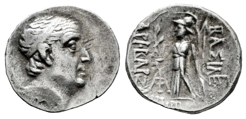 Cappadocian Kingdom. Ariobarzanes I Philoromaios. Drachm. 95-63 BC. Mint A (Euse...