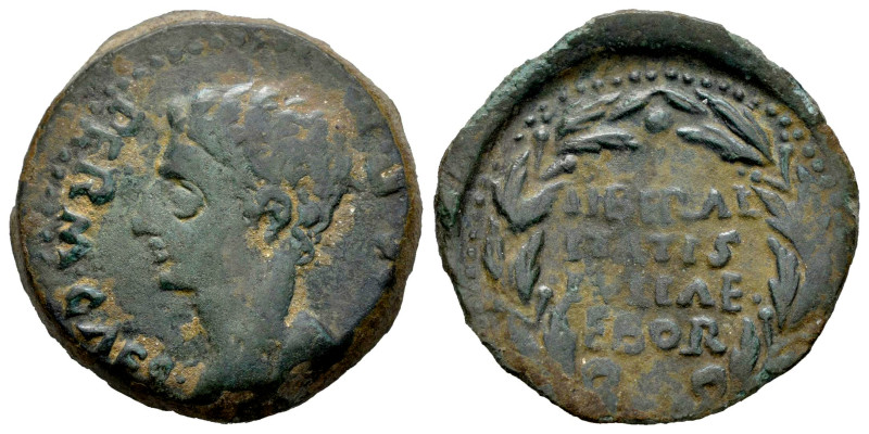 Ebora. Augustus period. Unit. 27 BC - 14 AD. Evora (Portugal). (Abh-901). (Acip-...