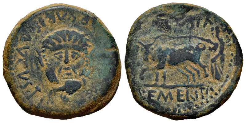 Emerita Augusta. Augustus period. Unit. 22 BC - 14 AD. Mérida (Badajoz). (Abh-10...