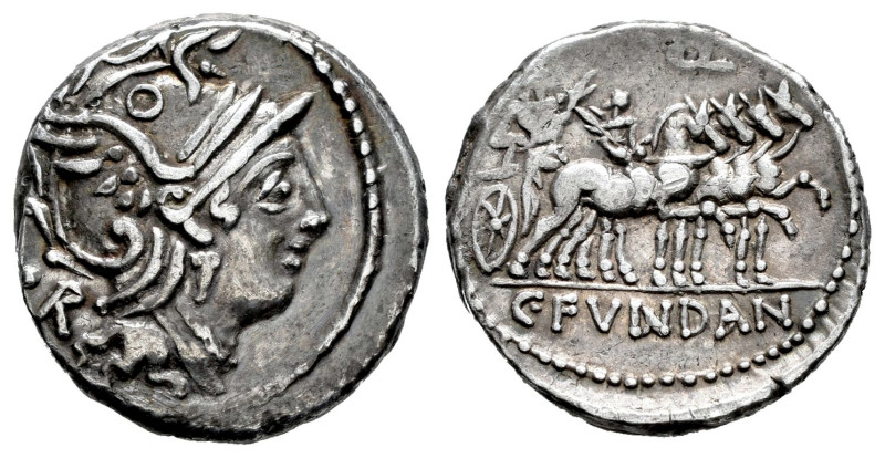 Fundanius. C. Fundanius. Denarius. 101 BC. Rome. (Ffc-727). (Craw-326/1a). (Cal-...