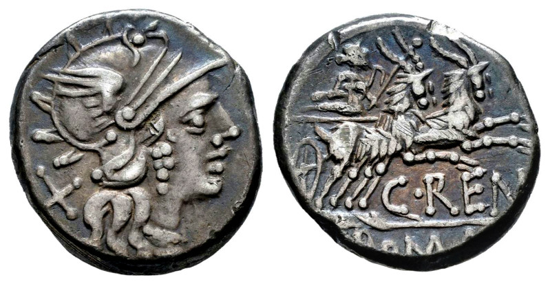 Reinas. C. Renius. Denarius. 138 BC. Rome. (Ffc-1088). (Craw-231/1). (Cal-1230)....