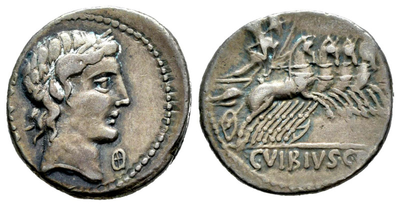 Vibius. C. Vibius C.f. Pansa. Denarius. 90 BC. Auxiliary mint of Rome. (Ffc-1187...