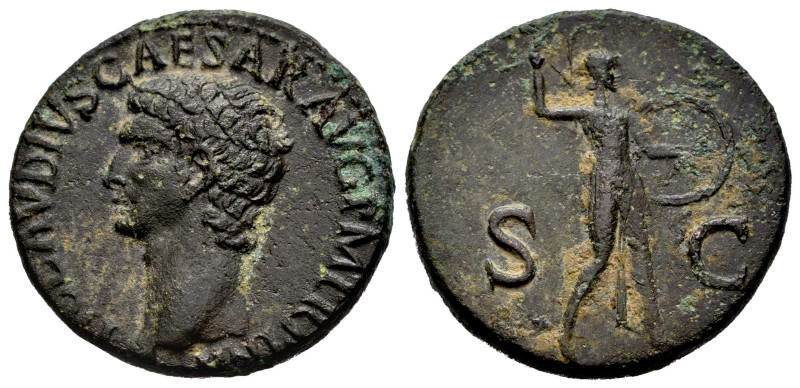 Claudius. Unit. 41-50 AD. Rome. (Ric-I 100). (Bmcre-149). Anv.: TI CLAVDIVS CAES...