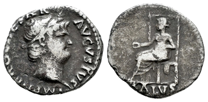 Nero. Denarius. 65-66 AD. Rome. (Ric-I 60). (Bmcre-90). (Rsc-314). Anv.: NERO CA...