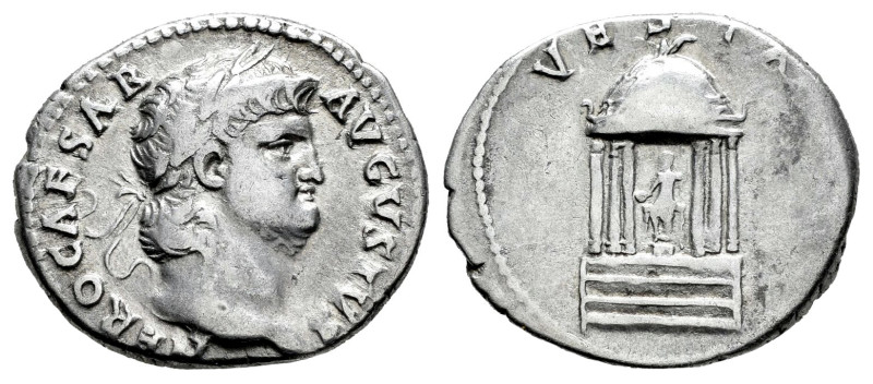 Nero. Denarius. 65-66 AD. Rome. (Ric-I 62). (Bmcre-104). (Rsc-335). Anv.: NERO C...