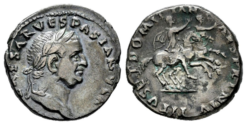 Vespasian. Denarius. 69-70 AD. Rome. (Ric-5). (Rsc-539). (Abh). Anv.: (IMP) CAES...