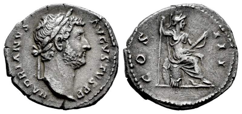 Hadrian. Denarius. 128-129 AD. Rome. (Ric-II 3, 919). (Bmcre-476). (Rsc-338). An...