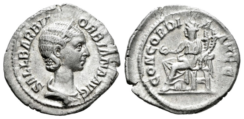 Orbiana. Denarius. 225-227 AD. Rome. (Ric-IV 319). (Bmcre-287). (Rsc-1). Anv.: S...