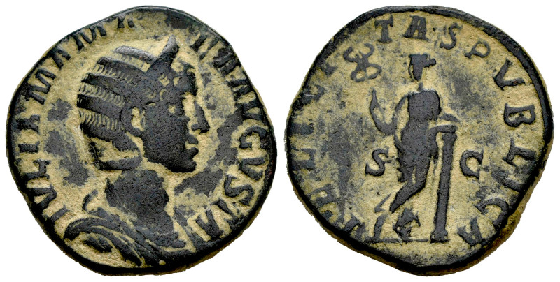 Julia Mamaea. Sestertius. 222-235 AD. Rome. (Ric-IV 676). (Bmcre-487). (C-21). A...