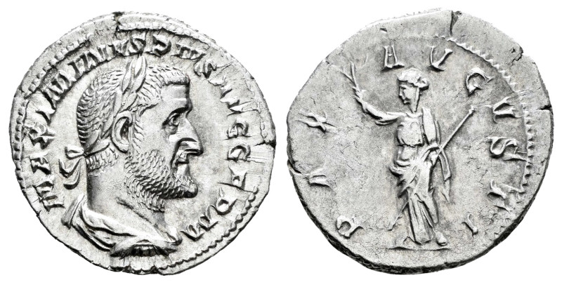 Maximinus I. Denarius. 236-238 AD. Rome. (Ric-IV 19). (Bmcre-144). (Rsc-37). Anv...