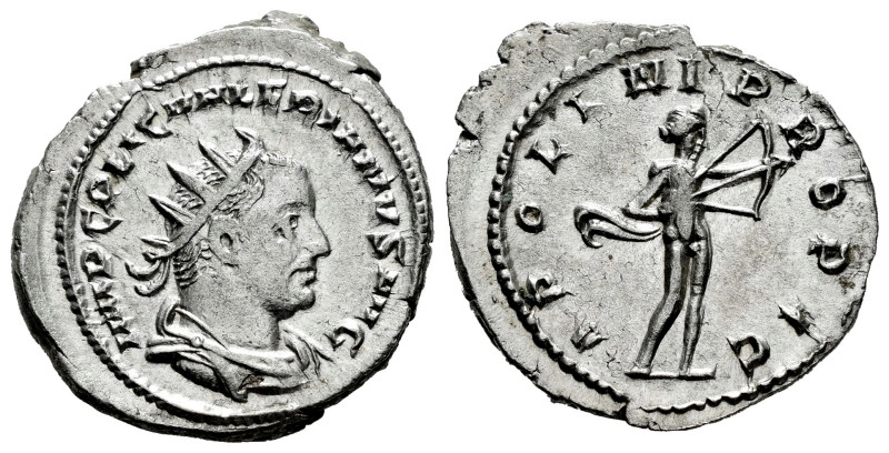 Valerian I. Antoninianus. 253 AD. Rome. (Ric-V 1,74). (Mir-44d). (Rsc-25). Anv.:...