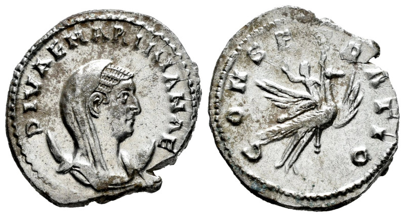 Diva Mariniana. Antoninianus. 254 AD. Rome. (Ric-V 1.6). (Rsc-16). (Mir-220b). A...