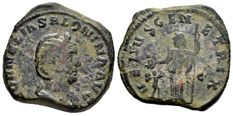 Salonina. Sestertius. 254-260 AD. Rome. (Ric-V 48). (C-122). (Banti-19). Anv.: C...