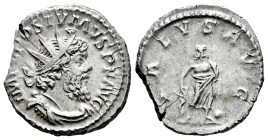Postumus. Antoninianus. 266-267 AD. Trier. (Ric-V 2,86). (Rsc-336d). Anv.: IMP C POSTVMVS P F AVG, radiate, draped and cuirassed bust to right. Rev.: ...
