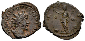 Victorinus. Antoninianus. 268-270 AD. Colonia Agrippinensis. (Ric-V 2.118). Anv.: IMP C VICTORINVS P F AVG, radiate, draped and cuirassed bust to righ...