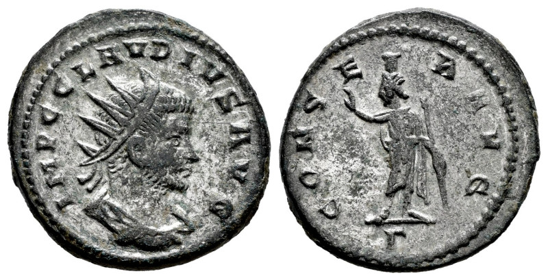 Claudius II, Gothicus. Antoninianus. 268-269 AD. Antioch. (Spink-11323). (Ric-20...