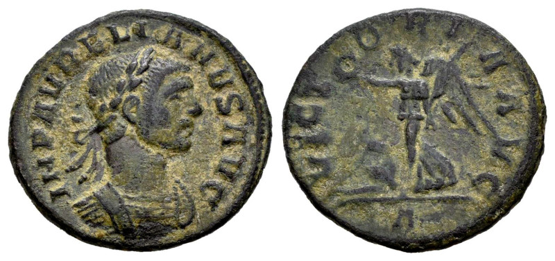 Aurelian. Denarius. 270-275 AD. Rome. (Ric-V 1.73). Anv.: IMP AVRELIANVS AVG. La...