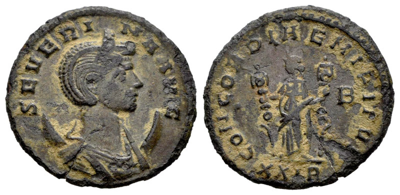 Severina. Antoninianus. 275 AD. Rome. (Ric-V 1.4). Anv.: SEVERINA AVG, diademed ...