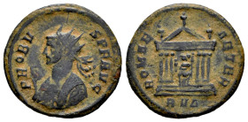 Probus. Antoninianus. 279/280 AD. Rome. (Ric-185). Ae. 3,14 g. Almost VF. Est...25,00. 

Spanish Description: Probo. Antoniniano. 279/280 d.C. Roma....