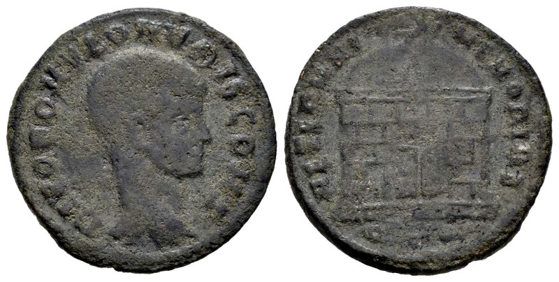 Romulus. Follis. 308-310 AD. Rome. (Ric-VI 207?). Anv.: DIVO ROMVLO N V BIS CONS...