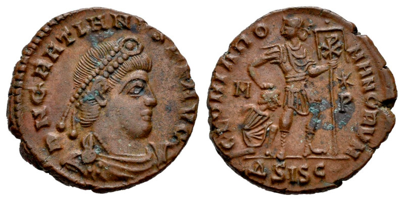 Gratian. Centenionalis. 367-375 AD. Siscia. (Ric-14c). Anv.: D N GRATIANVS P F A...