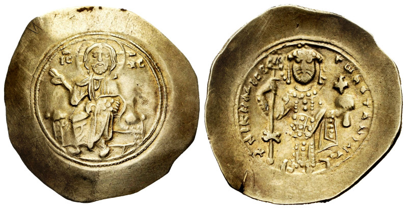 Nicephorus III Botaniates. Histamenon nomisma. 1078-1081 AD. Constantinople. (Do...