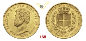 CARLO ALBERTO (1831-1849) 20 Lire 1839 Torino. MIR 1045o Pag. 189 Au g 6,45 BB/SPL