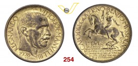 VITTORIO EMANUELE III - monetazione per le fiere (1900-1946) Buono da 2 Lire 1928, esposizione di Milano (Johnson) Gig. 1 Ae dorato g 10,37 SPL