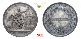 BRESCIA Medaglia 1799 in onore di Luigi Cocastelli, Ciambellano dell'Imperatore d'Austria e Commissario imperiale in Italia, per il ristabilimento del...