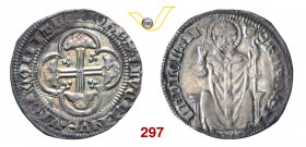 MILANO LUCHINO e GIOVANNI VISCONTI (1339-1349) Grosso da 2 Soldi. CNI 4/14 Crippa 3a N.V. 72 MIR 94/1 Ag g 2,78 • Bellissima patina iridescente BB÷SPL...