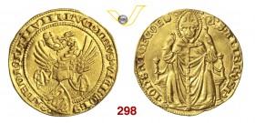 MILANO LUCHINO e GIOVANNI VISCONTI (1339-1349) Fiorino. Crippa 1 MIR 93 Au g 3,50 Estremamente rara • Modesta ondulazione del tondello; moneta di gran...