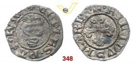 PAVIA FILIPPO MARIA VISCONTI, Conte di Pavia (1402-1412) Imperiale (0,39 g; mm); Pavia D/ FILIPVS MARIA Croce fiorita R/ COMES PAPIE 3C Biscia viscont...