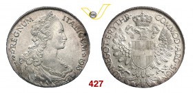 VITTORIO EMANUELE III - monetazione per l’Eritrea (1900-1946) Tallero 1918 Roma, senza firma dell’incisore. Pag. 956a MIR 1173b Ag g 28,04 Rara q.FDC...