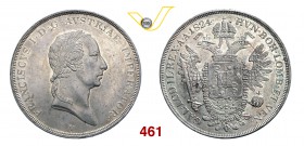 FRANCESCO I D’ASBURGO LORENA (1815-1835) Scudo da 6 Lire 1824. Pag. 54 Ag 25,98 SPL