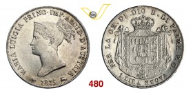 MARIA LUIGIA (1814-1847) Lira 1815 (Milano) Pag. 9 MIR 1095 Ag g 5,00 Rara SPL