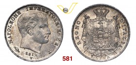 NAPOLEONE I, Imperatore (1804-1814) Lira 1812 Venezia “II° tipo”, puntali aguzzi. Pag. 23 Ag g 5,00 Rara FDC
