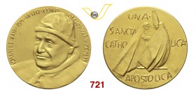 GIOVANNI XXIII (1958-1963) Medaglia 1962 per il Concilio Ecumenico "Vaticano II" Opus Manzù Modesti 150 Au g 22,66 FDC