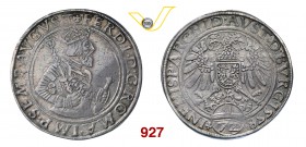 SACRO ROMANO IMPERO FERDINANDO I (1521-1564) Tallero 1558, Hall. Dav. 8028 Ag g 31,01 • Bella patina BB