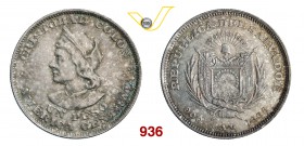 SALVADOR (EL) REPUBBLICA Peso 1908. Y. 115.1 Ag g 24,98 SPL÷FDC