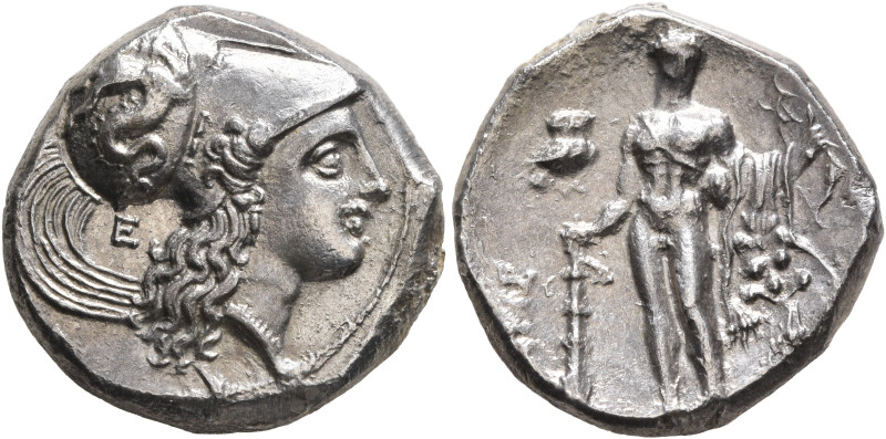 LUCANIA. Herakleia. Circa 281-278 BC. Didrachm or Nomos (Silver, 20 mm, 7.82 g, ...