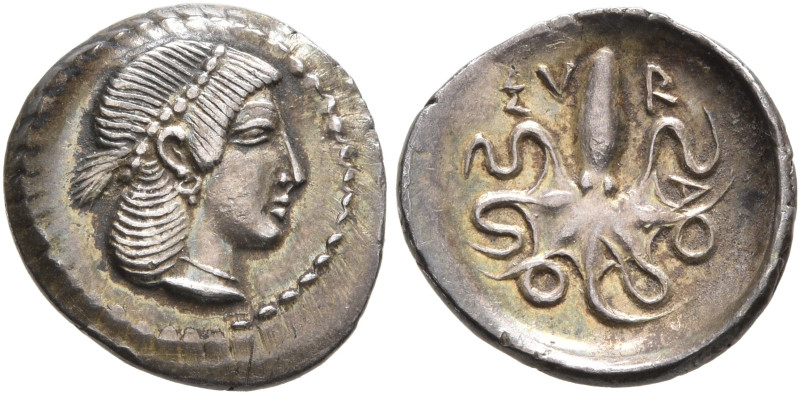 SICILY. Syracuse. Second Democracy, 466-405 BC. Litra (Silver, 13 mm, 0.78 g, 11...