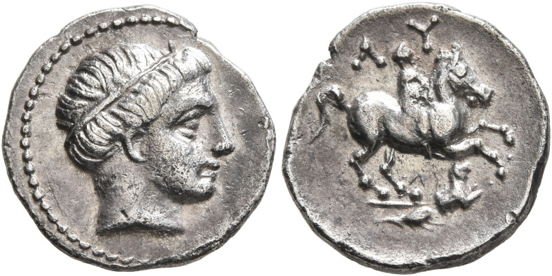KINGS OF THRACE. Lysimachos, as satrap, 323-305 BC. Tetrobol (Silver, 16 mm, 2.3...