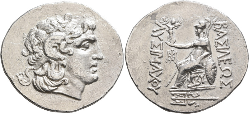 KINGS OF THRACE. Lysimachos, 305-281 BC. Tetradrachm (Silver, 37 mm, 16.09 g, 12...