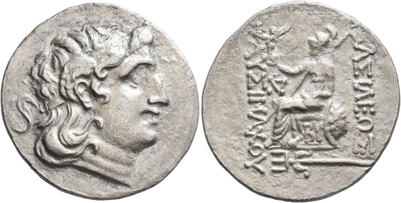 KINGS OF THRACE. Lysimachos, 305-281 BC. Tetradrachm (Silver, 33 mm, 16.16 g, 1 ...