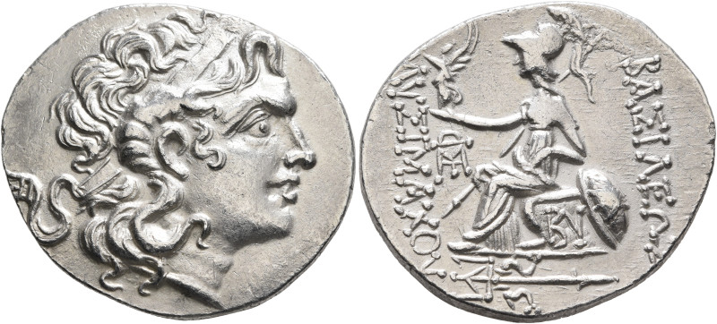 KINGS OF THRACE. Lysimachos, 305-281 BC. Tetradrachm (Silver, 33 mm, 16.27 g, 12...