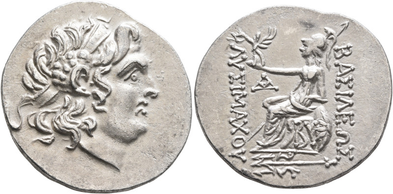 KINGS OF THRACE. Lysimachos, 305-281 BC. Tetradrachm (Silver, 33 mm, 15.81 g, 11...