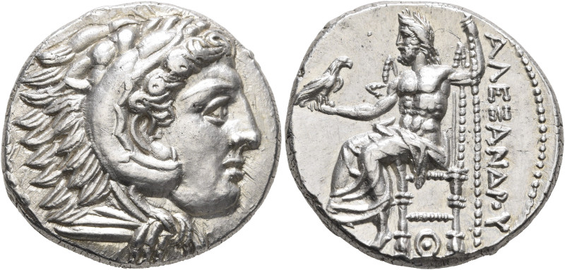 KINGS OF MACEDON. Alexander III ‘the Great’, 336-323 BC. Tetradrachm (Silver, 26...